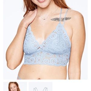 crochet lace bralette